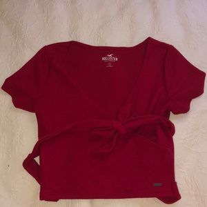 Hollister cropped top